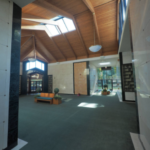 Oak Lawn Cemetery and Arboretum comfortable and tranquil community mausoleum with natural lighting